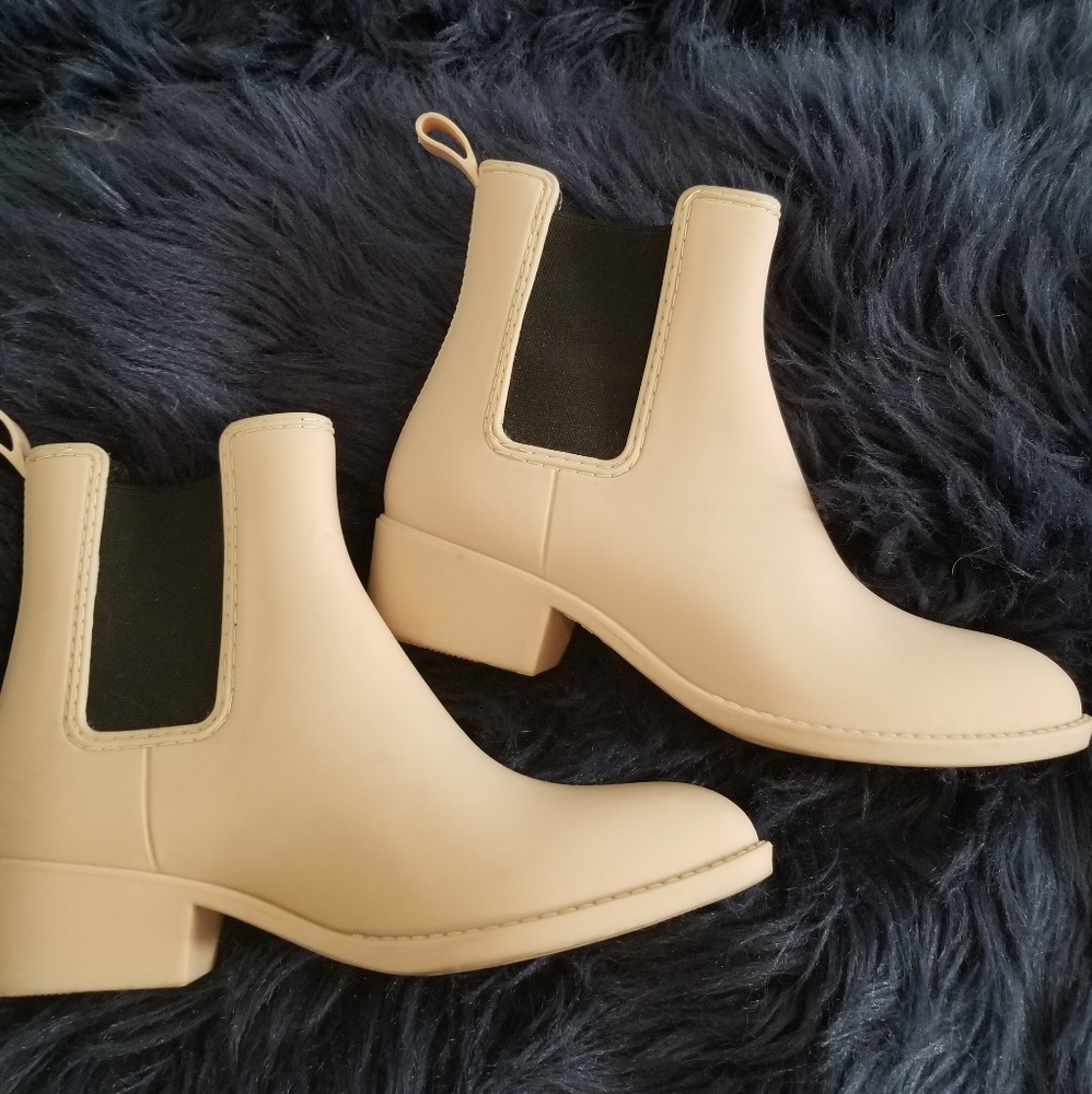 Jeffrey Campbell "Stormy" rain boots - US size 9